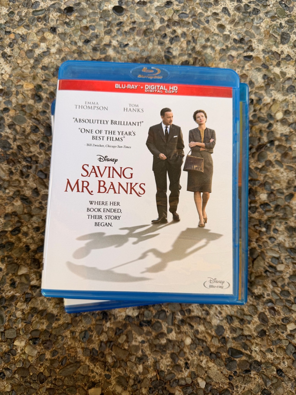 EUC Saving Mr. Banks Blu-ray Disc - White & Blue Cover - Picture 1 of 1